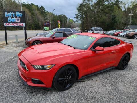 2016 Ford Mustang for sale at Let's Go Auto in Florence SC