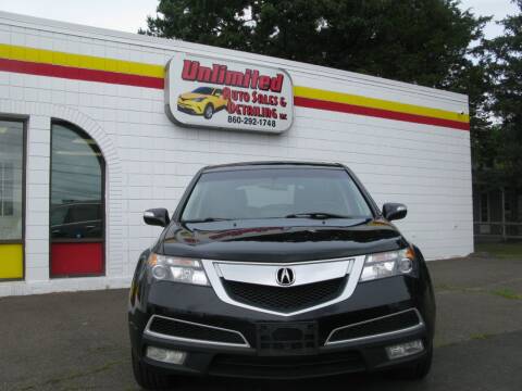 2011 Acura MDX for sale at Unlimited Auto Sales & Detailing, LLC in Windsor Locks CT