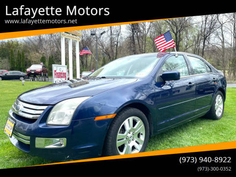 2007 Ford Fusion for sale at Lafayette Motors 2 in Andover NJ