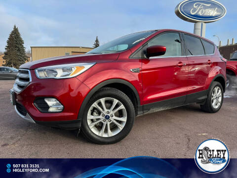 2019 Ford Escape for sale at HIGLEY FORD in Windom MN