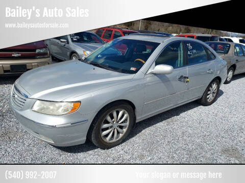 2006 Hyundai Azera for sale at Bailey's Auto Sales in Cloverdale VA