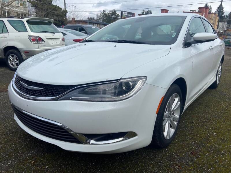 2015 Chrysler 200 for sale at SNS AUTO SALES in Seattle WA