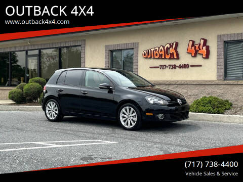 2012 Volkswagen Golf for sale at OUTBACK 4X4 in Ephrata PA