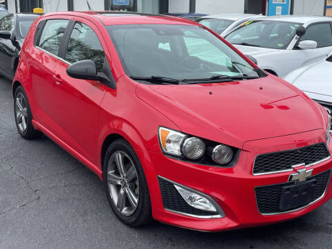 2014 Chevrolet Sonic RS Manual