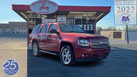 2013 Chevrolet Tahoe for sale at The Carriage Company in Lancaster OH