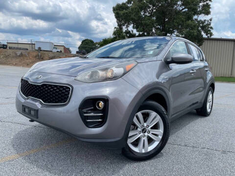 2018 Kia Sportage for sale at 4 Brothers Auto Sales LLC in Brookhaven GA