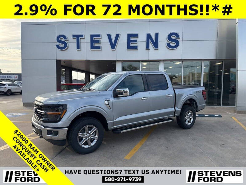 2024 Ford F-150 for sale at STEVENS FORD in Enid OK