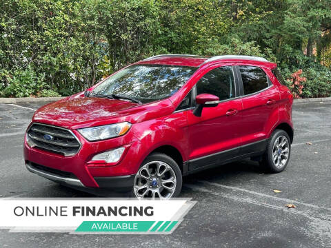 2018 Ford EcoSport for sale at RS Motors in Lynnwood WA