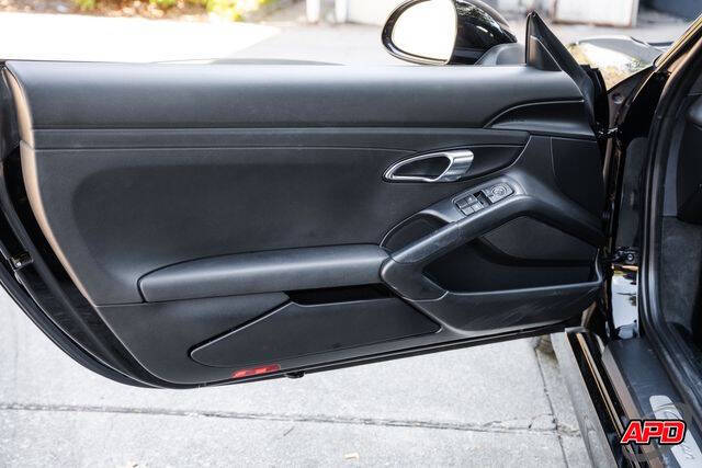 2016 Porsche Cayman Black Edition