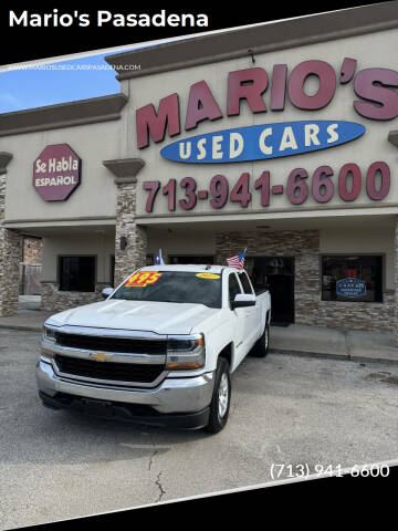 2017 Chevrolet Silverado 1500 for sale at Mario's Pasadena in Pasadena TX