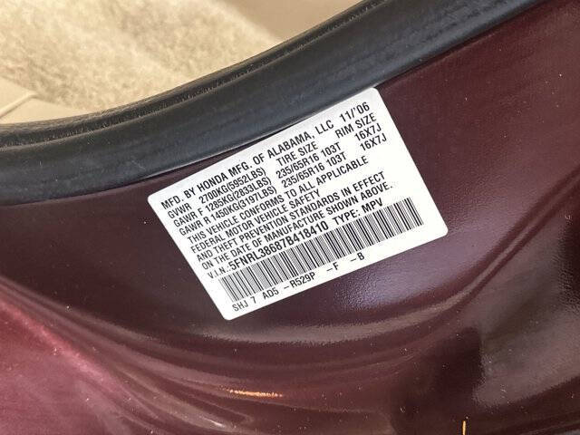 2007 Honda Odyssey EX-L