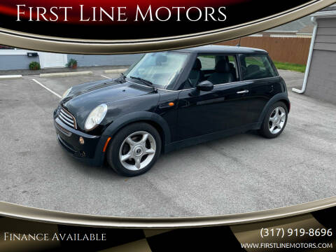 2005 MINI Cooper for sale at First Line Motors in Jamestown IN