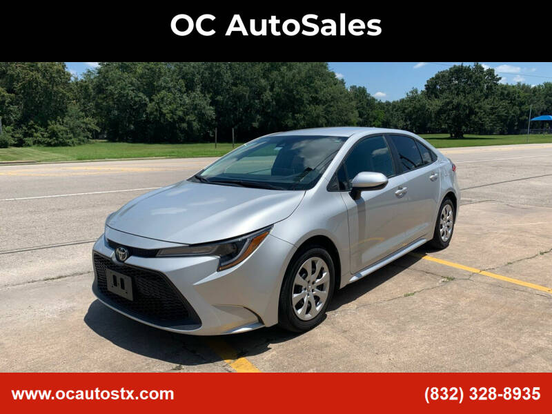 2021 Toyota Corolla for sale at OC AutoSales in Pearland TX