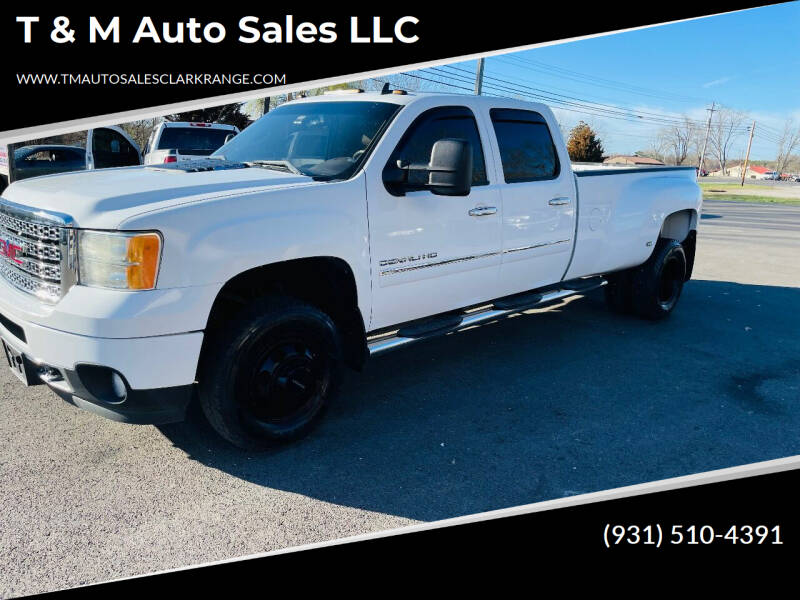 2011 GMC Sierra 3500HD for sale at T & M Auto Sales LLC in Clarkrange TN