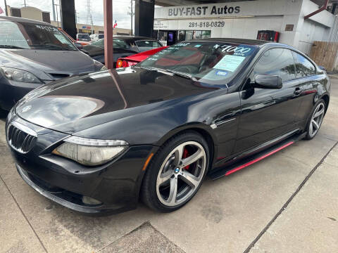 2008 BMW 6 Series for sale at Buy-Fast Autos in Houston TX