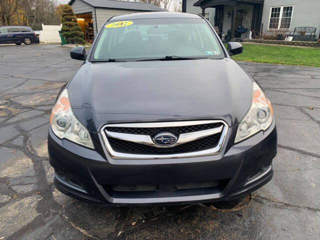 2012 Subaru Legacy for sale at Chuckie Bizzarro's Fleetwing Auto in Erie, PA