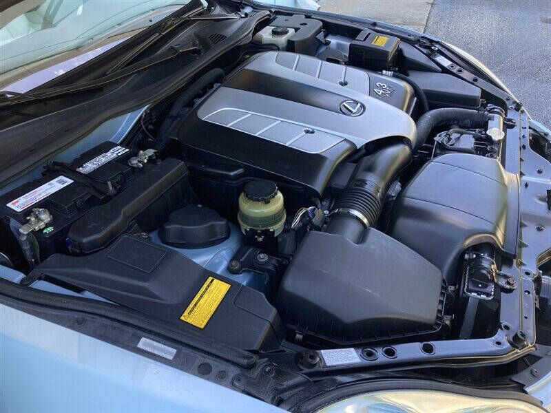 Lt. Blue 2004 Lexus SC 430 Base Convertible 2dr Convertible 38