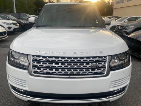 2015 Land Rover Range Rover for sale at Highlands Luxury Cars, Inc. in Marietta GA