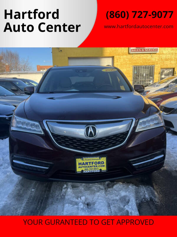 2016 Acura MDX for sale at Hartford Auto Center in Hartford CT
