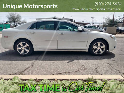 2012 Chevrolet Malibu for sale at Unique Motorsports in Tucson AZ