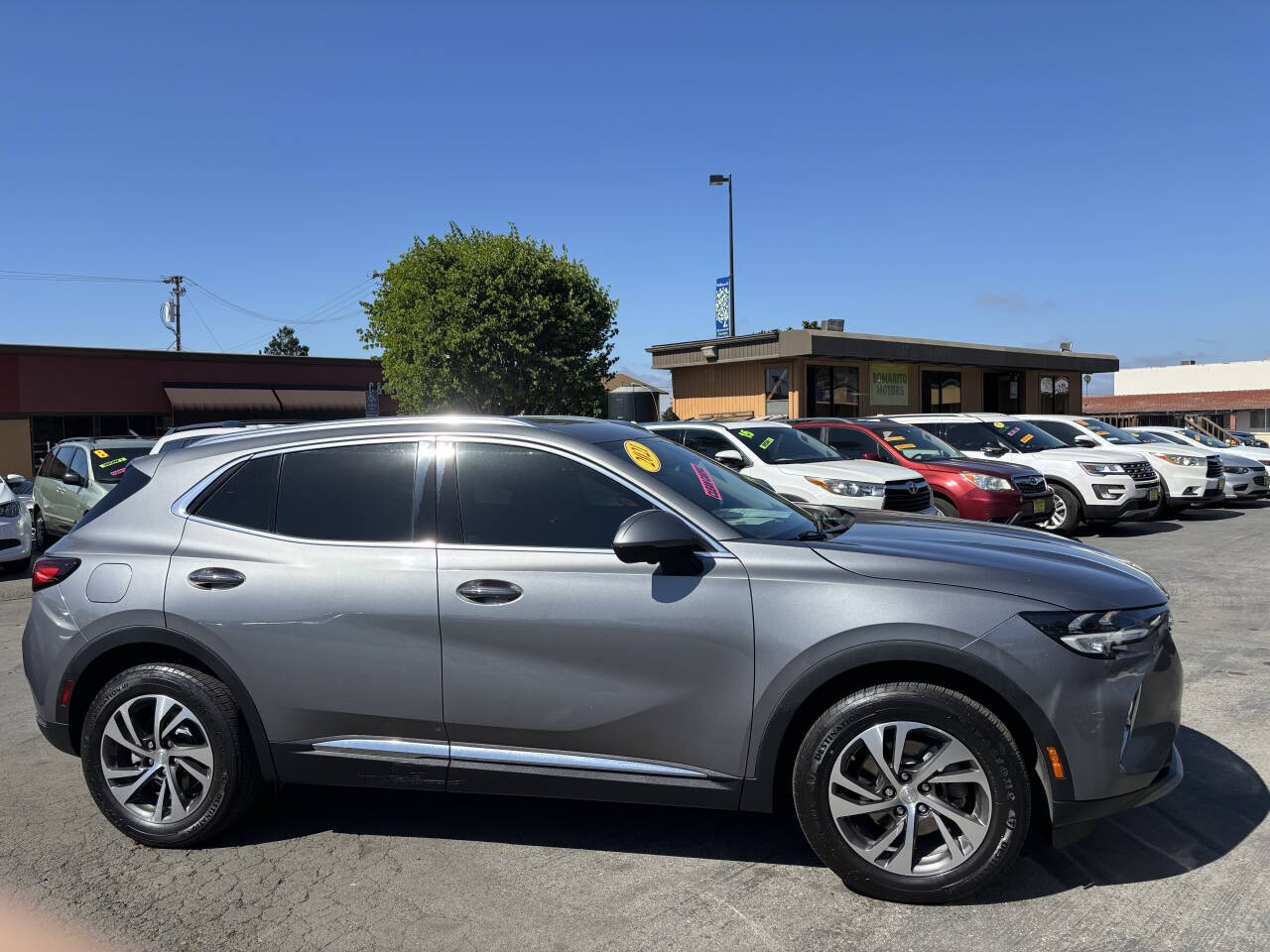 Gray 2021 Buick Envision Essence Essence 4dr Crossover 2