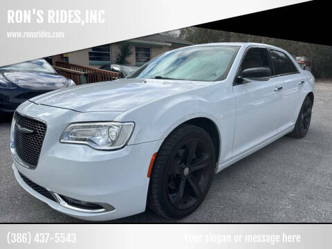 2016 Chrysler 300 for sale at RON'S RIDES,INC in Bunnell FL