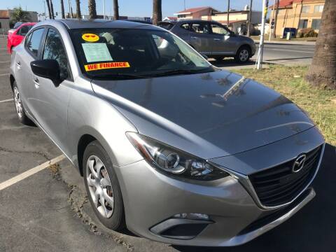 2015 Mazda MAZDA3 for sale at F & A Car Sales Inc in Ontario CA