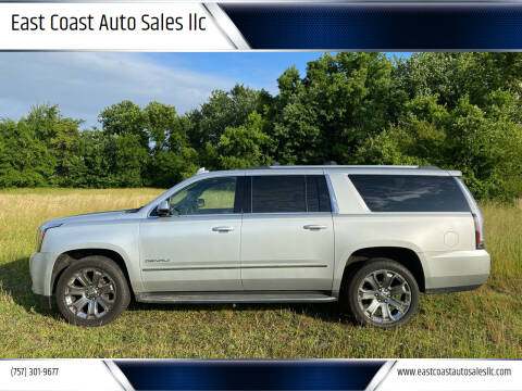 2016 GMC Yukon XL for sale at East Coast Auto Sales llc in Virginia Beach VA