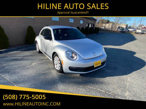 2014 Volkswagen Beetle for sale at HILINE AUTO SALES in Hyannis MA