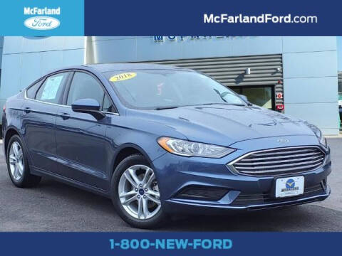 2018 Ford Fusion for sale at MC FARLAND FORD in Exeter NH