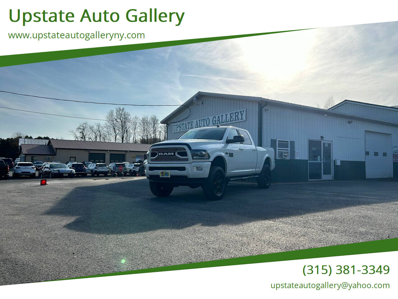 2018 Ram 2500 for sale at Upstate Auto Gallery in Westmoreland, NY