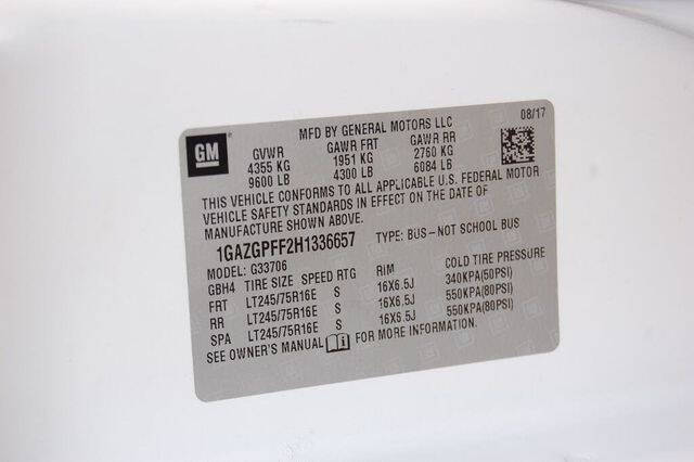 2017 Chevrolet Express LT 3500