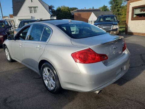 2011 Infiniti G25 Sedan x