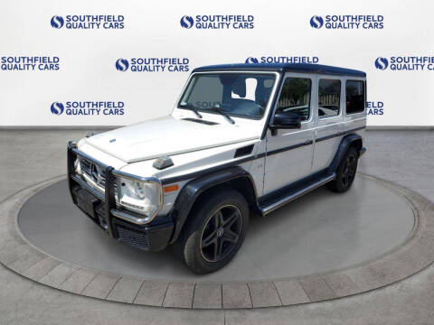 2017 Mercedes-Benz G-Class for sale at SOUTHFIELD QUALITY CARS in Detroit MI