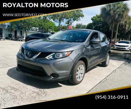 2019 Nissan Rogue Sport for sale at ROYALTON MOTORS in Plantation FL