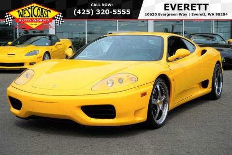 1999 Ferrari 360 Modena for sale at West Coast Auto Works in Edmonds WA
