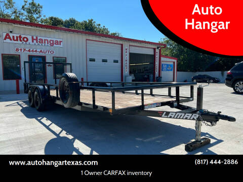 2019 Lamar Custom 22L X 7W Angle Iron Pipe for sale at Auto Hangar in Azle TX