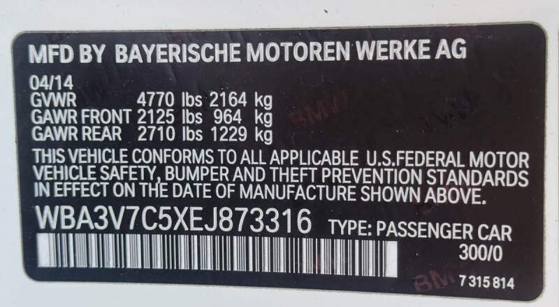 2014 BMW 4 Series 428i