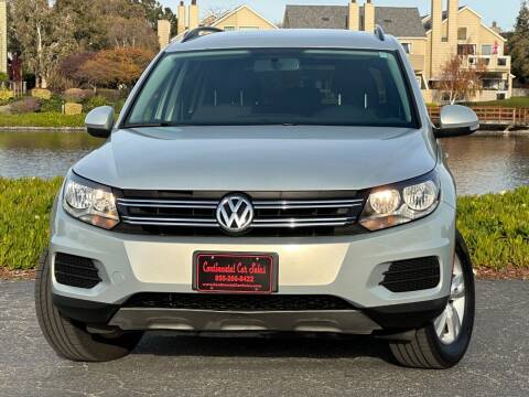 2015 Volkswagen Tiguan for sale at Continental Car Sales in San Mateo CA