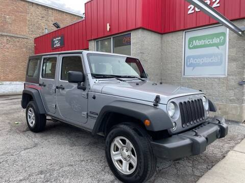 2014 Jeep Wrangler Unlimited for sale at Alpha Motors in Chicago IL