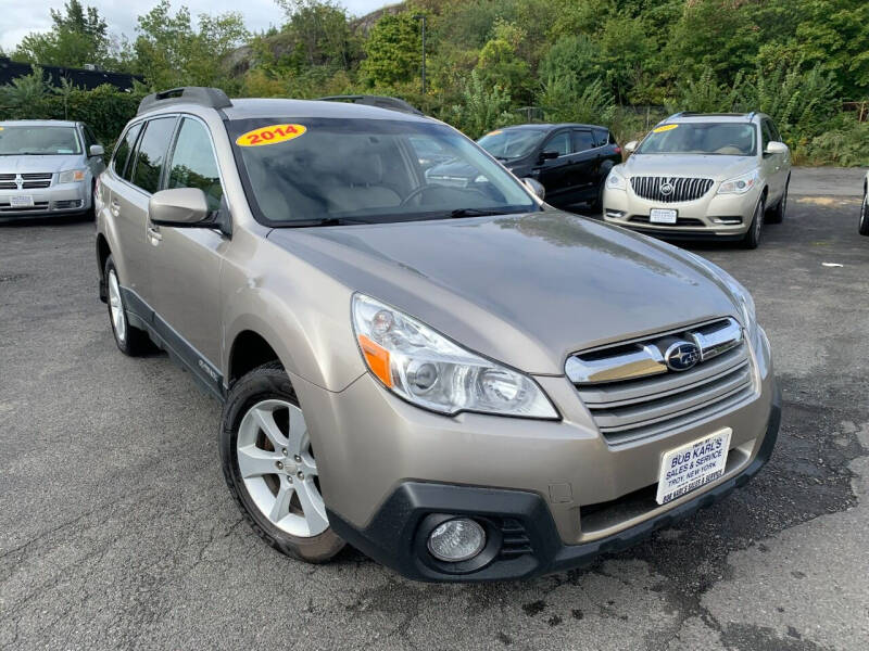 2014 Subaru Outback for sale at Bob Karl's Sales & Service in Troy NY