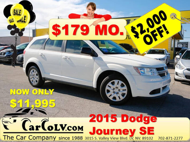 2015 Dodge Journey for sale at The Car Company in Las Vegas NV