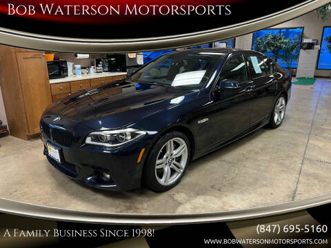 2014 BMW 5 Series for sale at Bob Waterson Motorsports in South Elgin IL