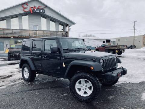 2015 Jeep Wrangler Unlimited for sale at Epic Auto in Idaho Falls ID