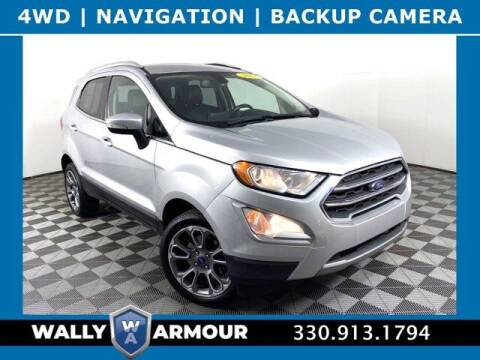 2018 Ford EcoSport for sale at Wally Armour Chrysler Dodge Jeep Ram in Alliance OH