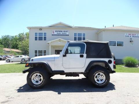 2004 Jeep Wrangler for sale at SOUTHERN SELECT AUTO SALES in Medina OH