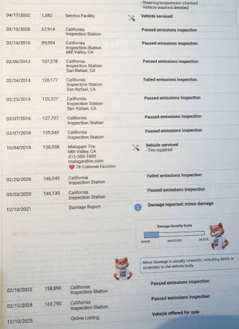 2002 Subaru Outback Limited