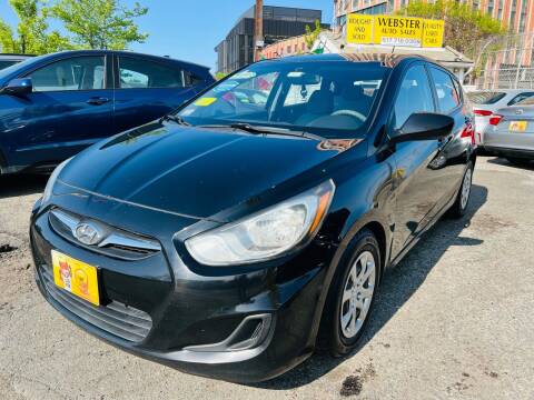 2012 Hyundai Accent for sale at Webster Auto Sales in Somerville MA