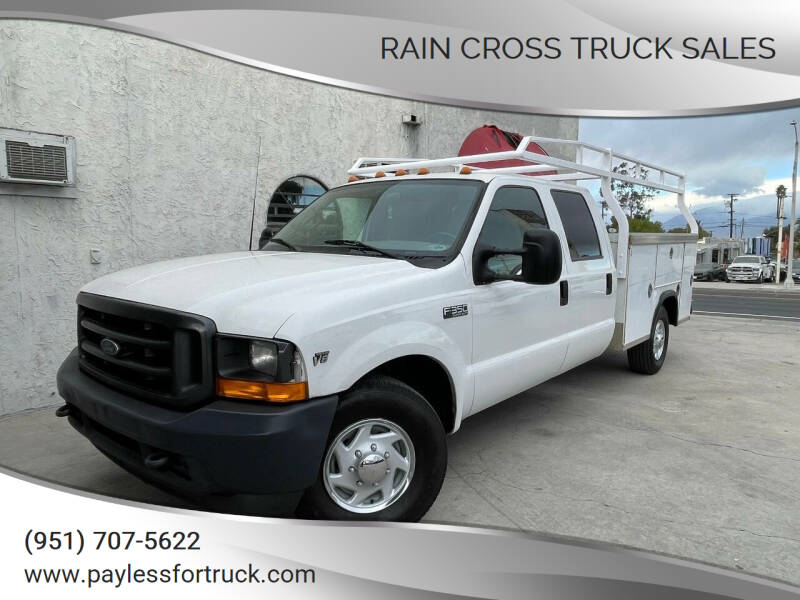 2001 Ford F-350 Super Duty for sale at Rain Cross Truck Sales in Corona CA