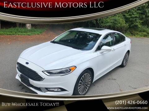 2018 Ford Fusion for sale at Eastclusive Motors LLC in Hasbrouck Heights NJ